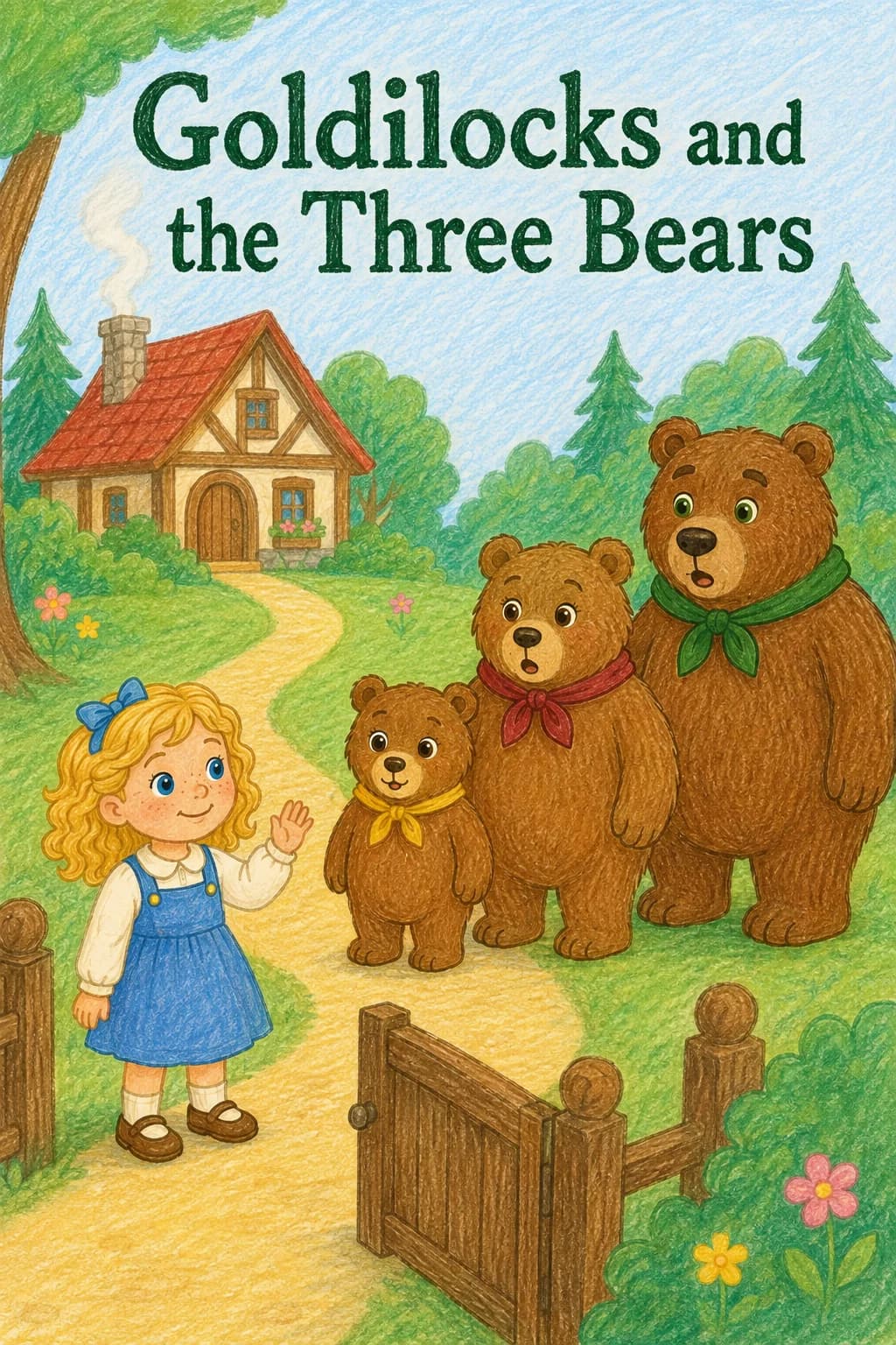 Cover artwork for Goldilocks and the Three Bears