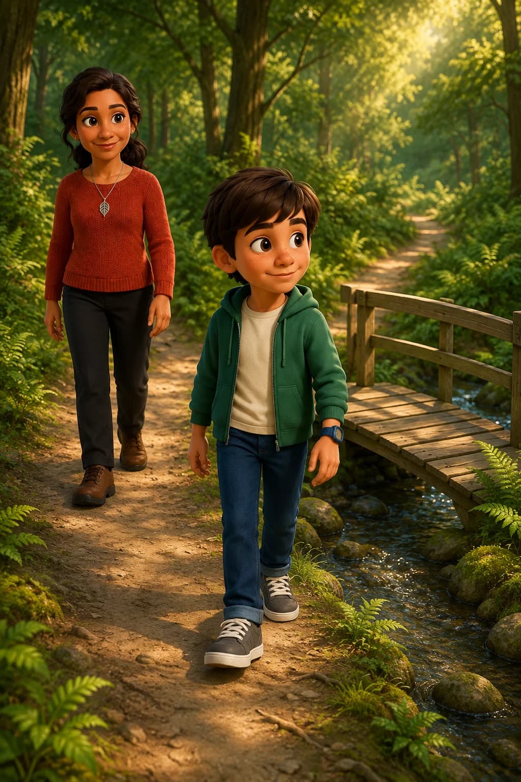 Sample artwork from Oliver's Moving Day Journey