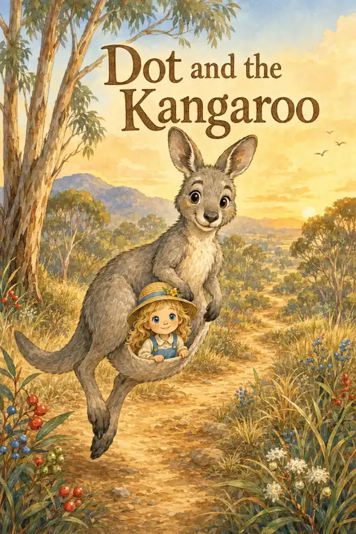 Cover artwork for Dot and the Kangaroo