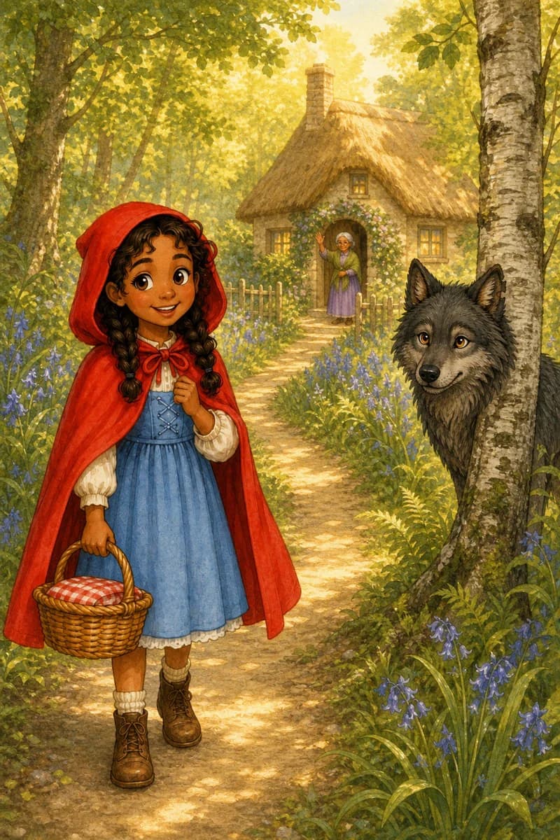 Cover artwork for Little Red Riding Hood
