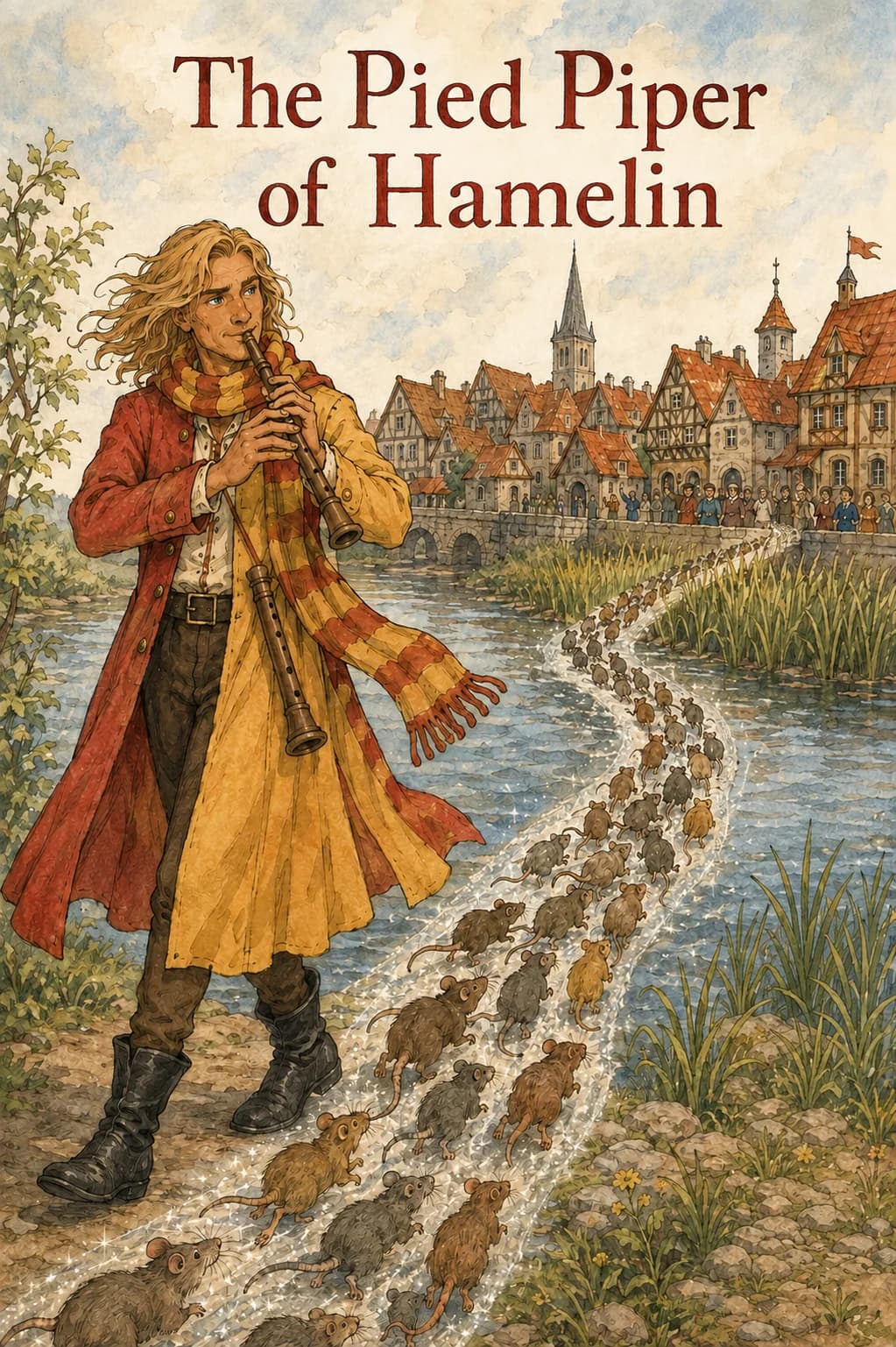 Cover artwork for The Pied Piper of Hamelin